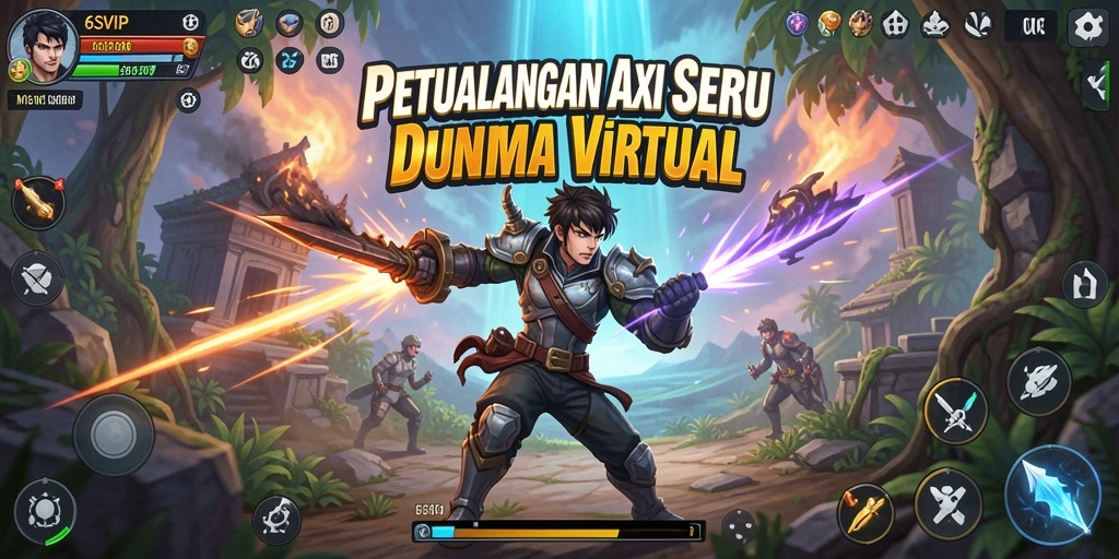 Tampilan aksi mendebarkan dalam permainan 6SVIP.