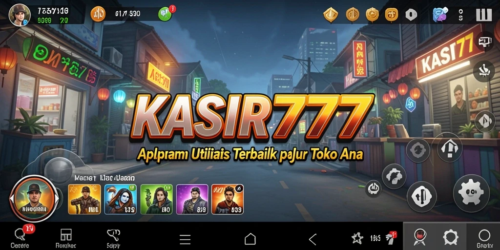Tampilan antarmuka KASIR777 yang intuitif dan ramah pengguna.
