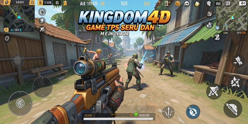 Tampilan menarik gameplay KINGDOM4D yang penuh aksi.