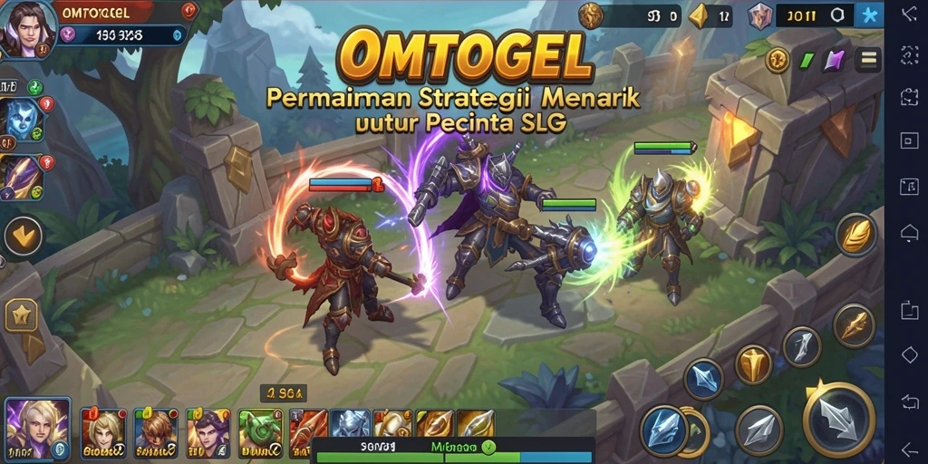 Tampilan gameplay OMTOGEL yang menegangkan dan penuh strategi.