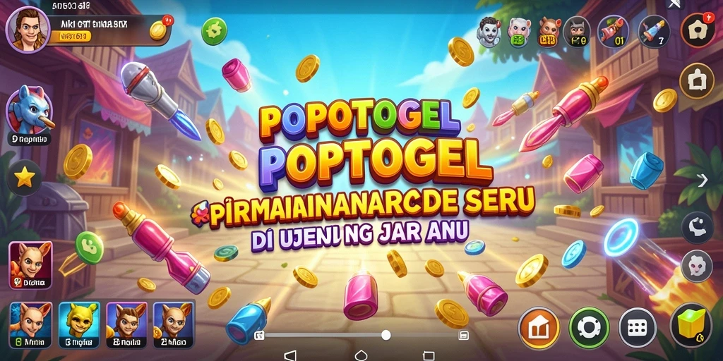 Gambaran aksi seru dalam gameplay POPOTOGEL yang mengasyikkan.