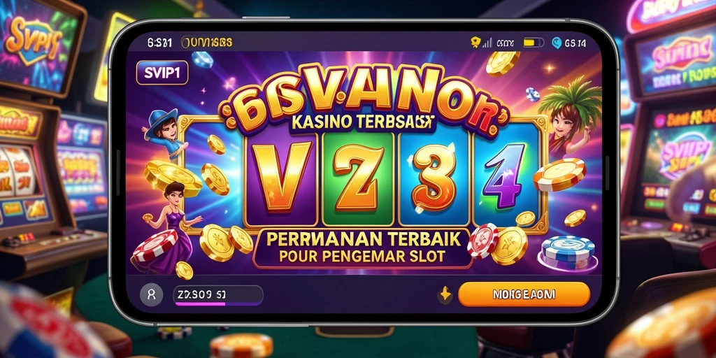 Tampilan gameplay menarik dari permainan slot SVIP1.