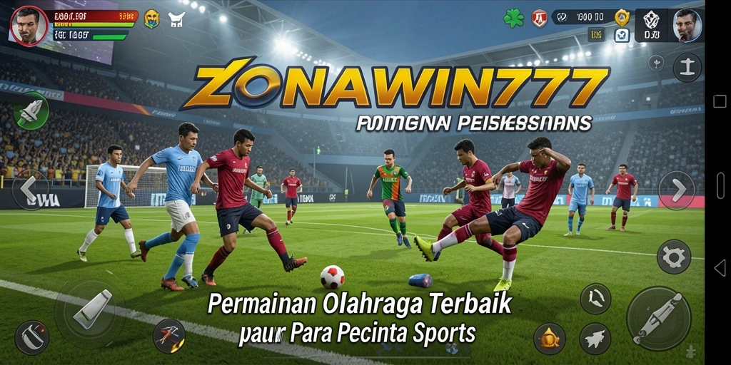 Gameplay ZONAWIN777 yang menggembirakan dengan suasana olahraga yang kompetitif.